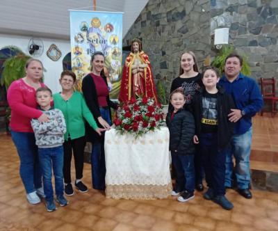 Centenas de FiÃ©is participaram da abertura da programaÃ§Ã£o religiosa da 61Âª Festa do Senhor Bom Jesus em Campo Mendes